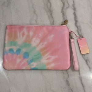 Stoney Clover Lane x Target Rainbow Tie Dye Flat Pouch- NWT